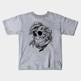 Black Skull Kids T-Shirt